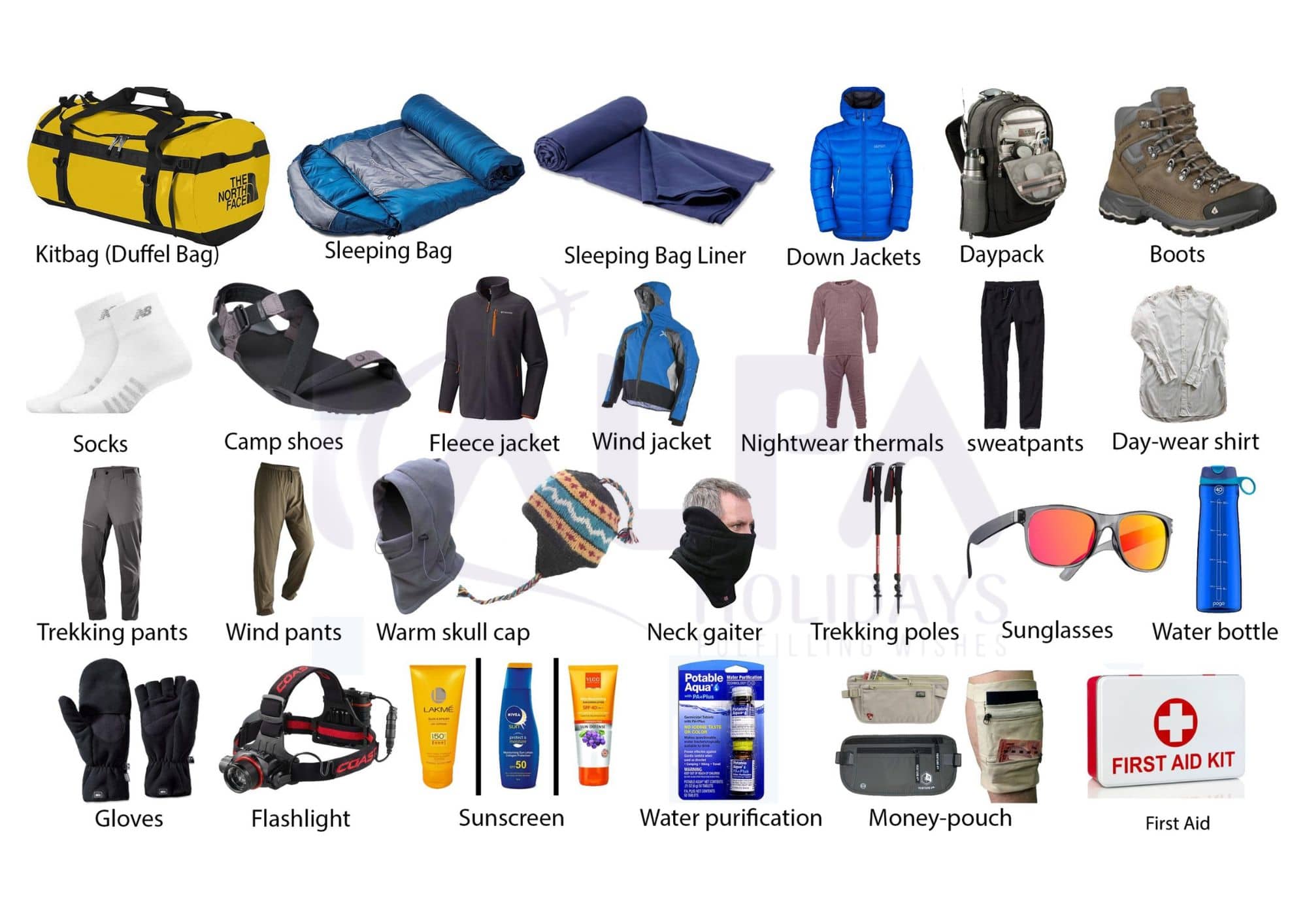 Essential Accessories for Trekking with kalpa holidays